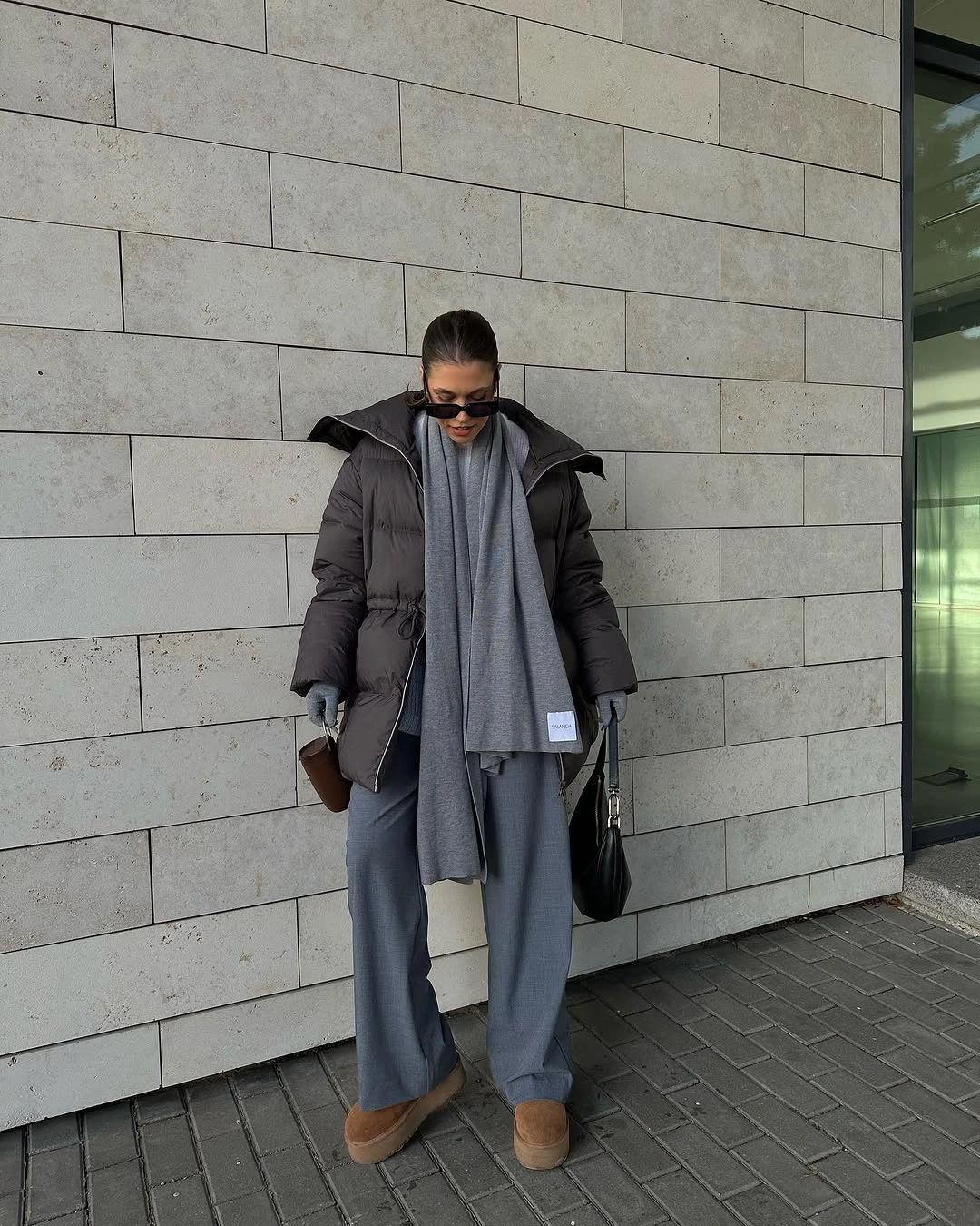 stylish october outfits ideas 2026 Gray Utility Layers For Cold Days