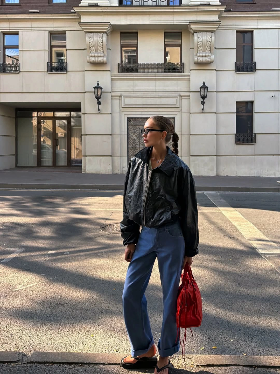 stylish september fashion trends 2026 Black and Blue Transitional City Style