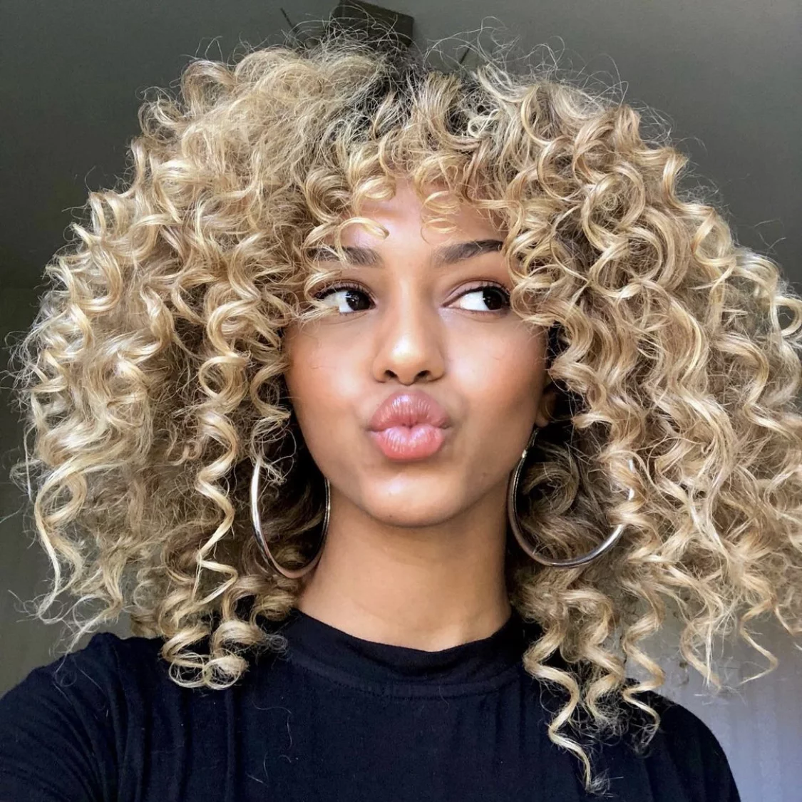 Shoulder Length Visual Idea — Winter Haircuts for Curly Hair