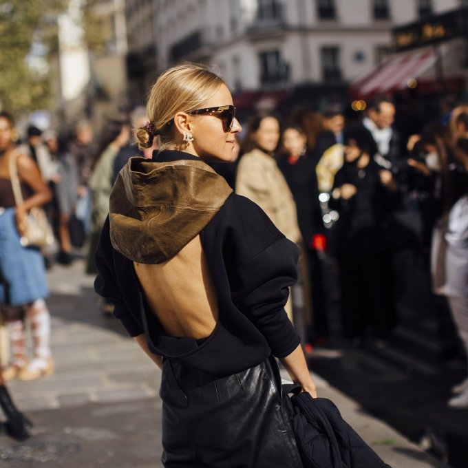 Maxi Dress Elegance Enhanced by Faux Fur — Winter Outfits