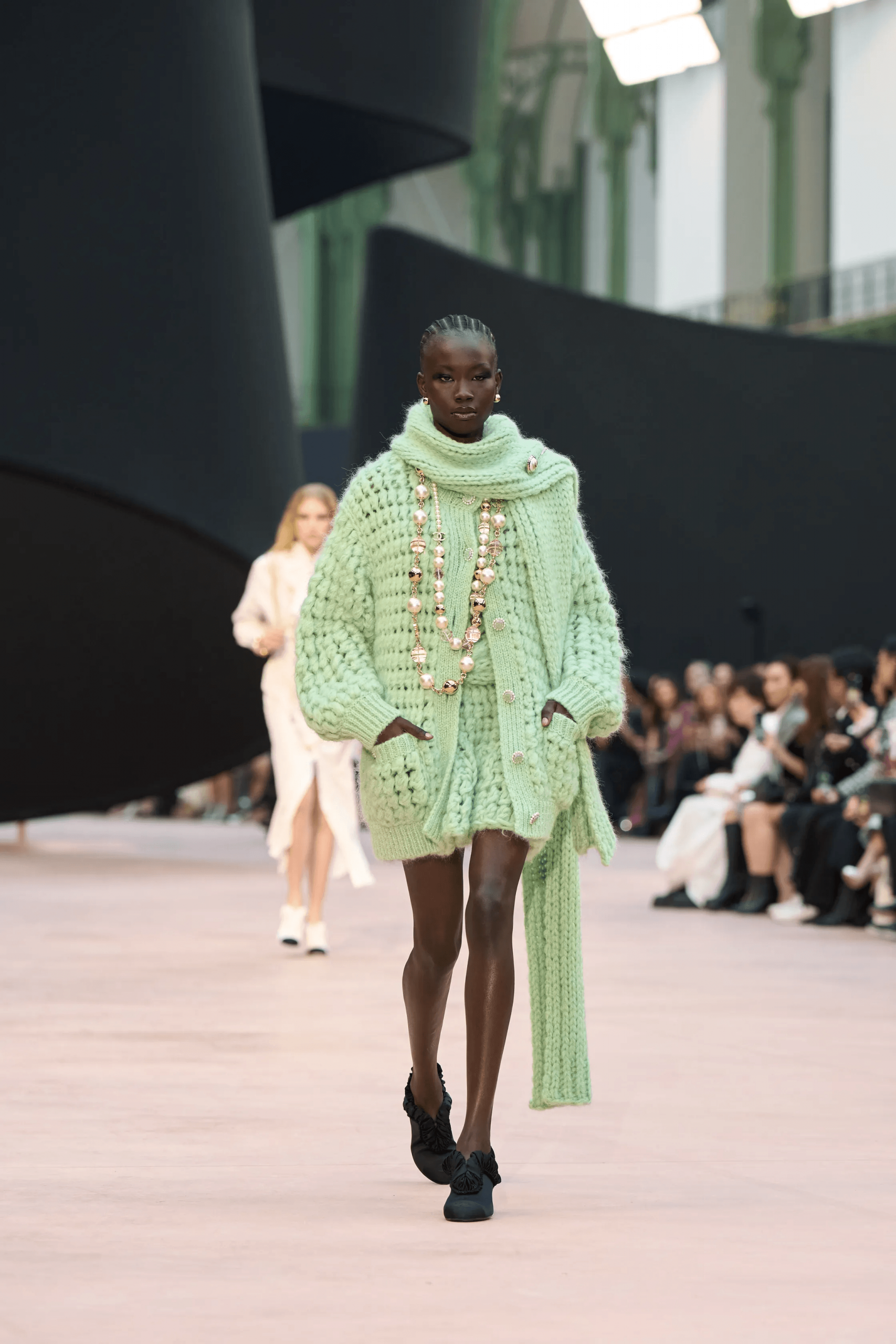 Fashion-Forward Knit Set: Mint Green Cardigan Fashion-Forward Knit Set: Mint Green Cardigan β Fall to Winter Outfits