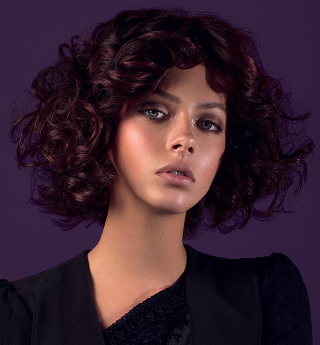 Collarbone Visual Idea — Winter Haircuts for Curly Hair