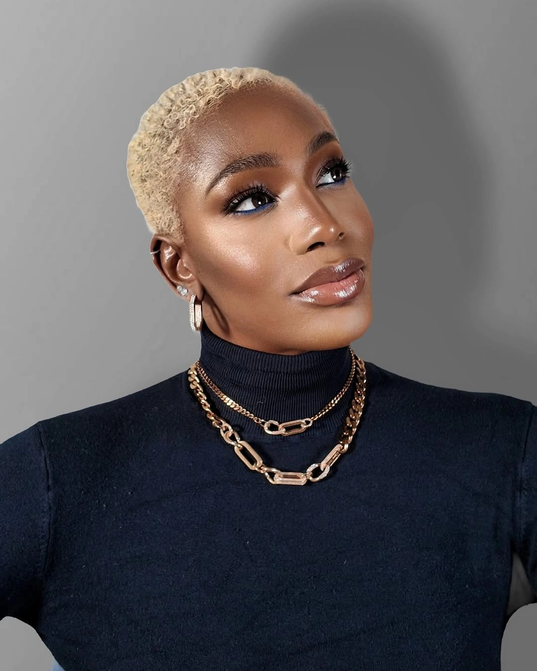beautiful and trendy haircuts for black women 2027 Bleached Ultra Short Pixie