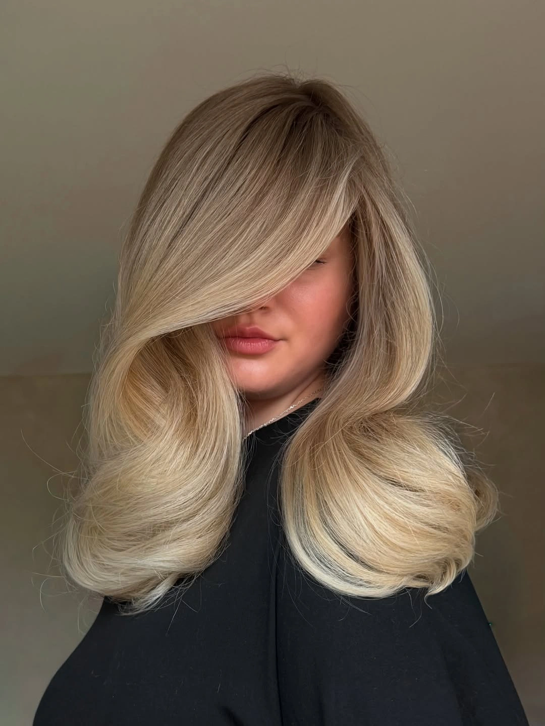 beautiful blonde winter hair color ideas Soft Beige Blonde Blowout
