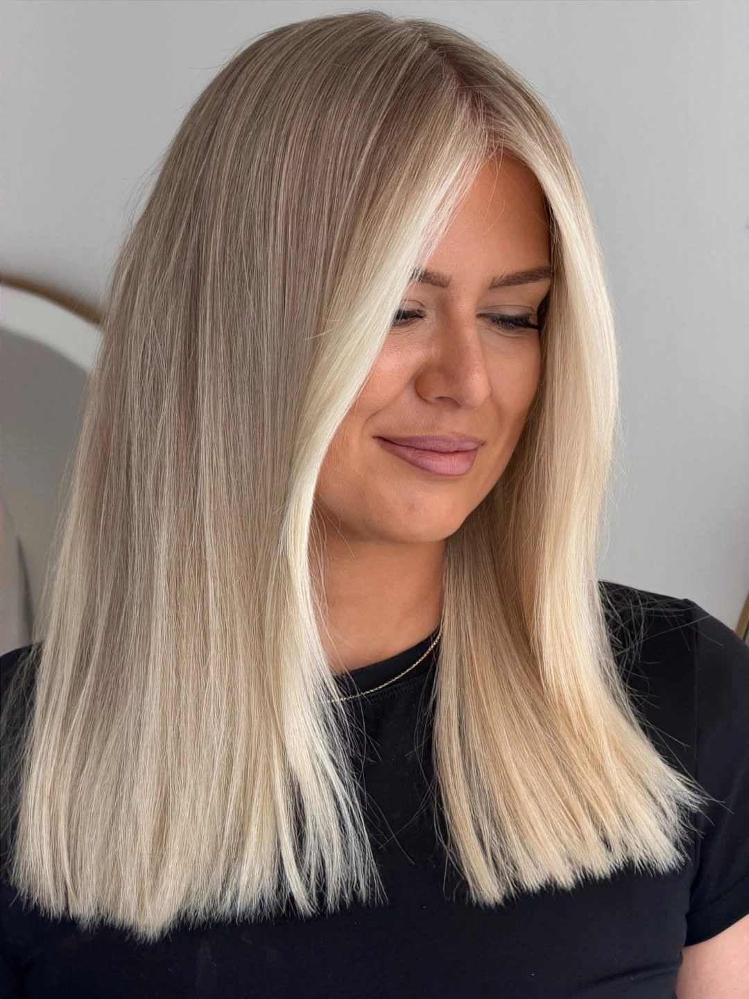 beautiful winter blonde hair color ideas Cool Beige Blonde With A Clean Finish