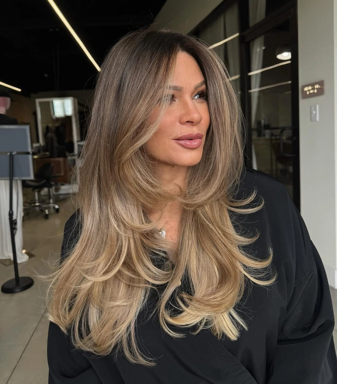 beautiful winter blonde hair color ideas Warm Bronde Layers For A Softer Winter Look