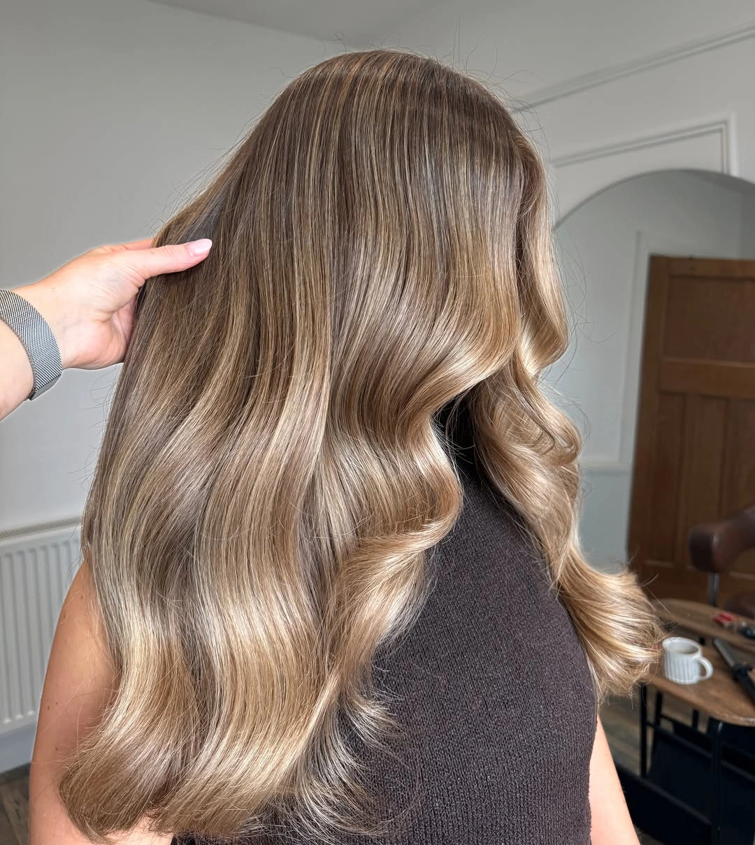 bronde balayage dye Soft Bronde With a Polished Finish