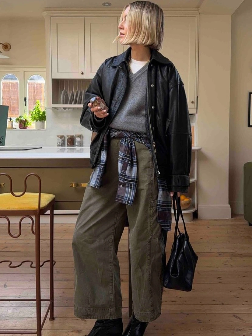 chic and trendy outfits for women over 40 2027 - Relaxed Urban Layers With a Modern Edge