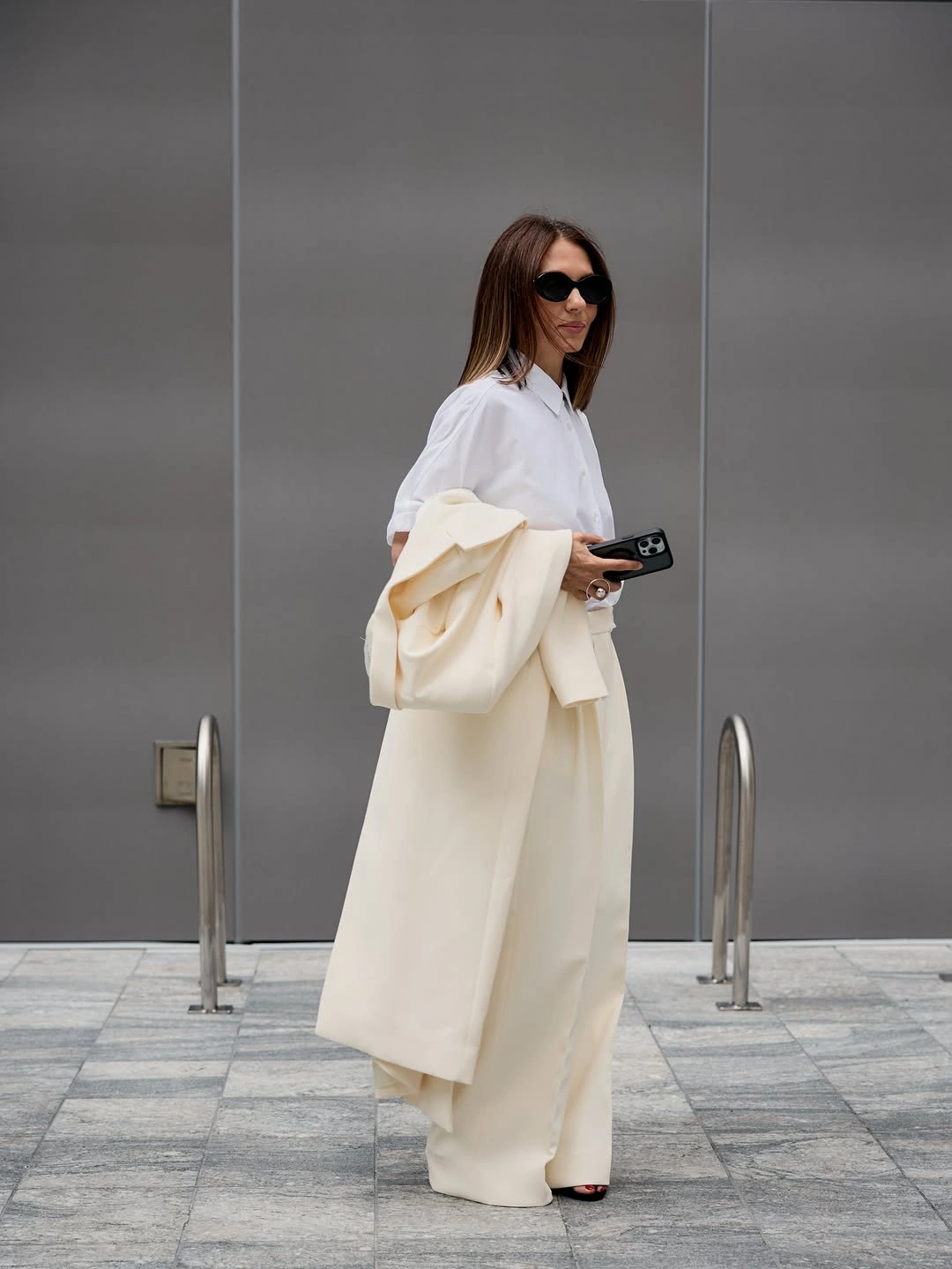 chic and trendy outfits for women over 40 2027 Minimal White With A Modern City Attitude