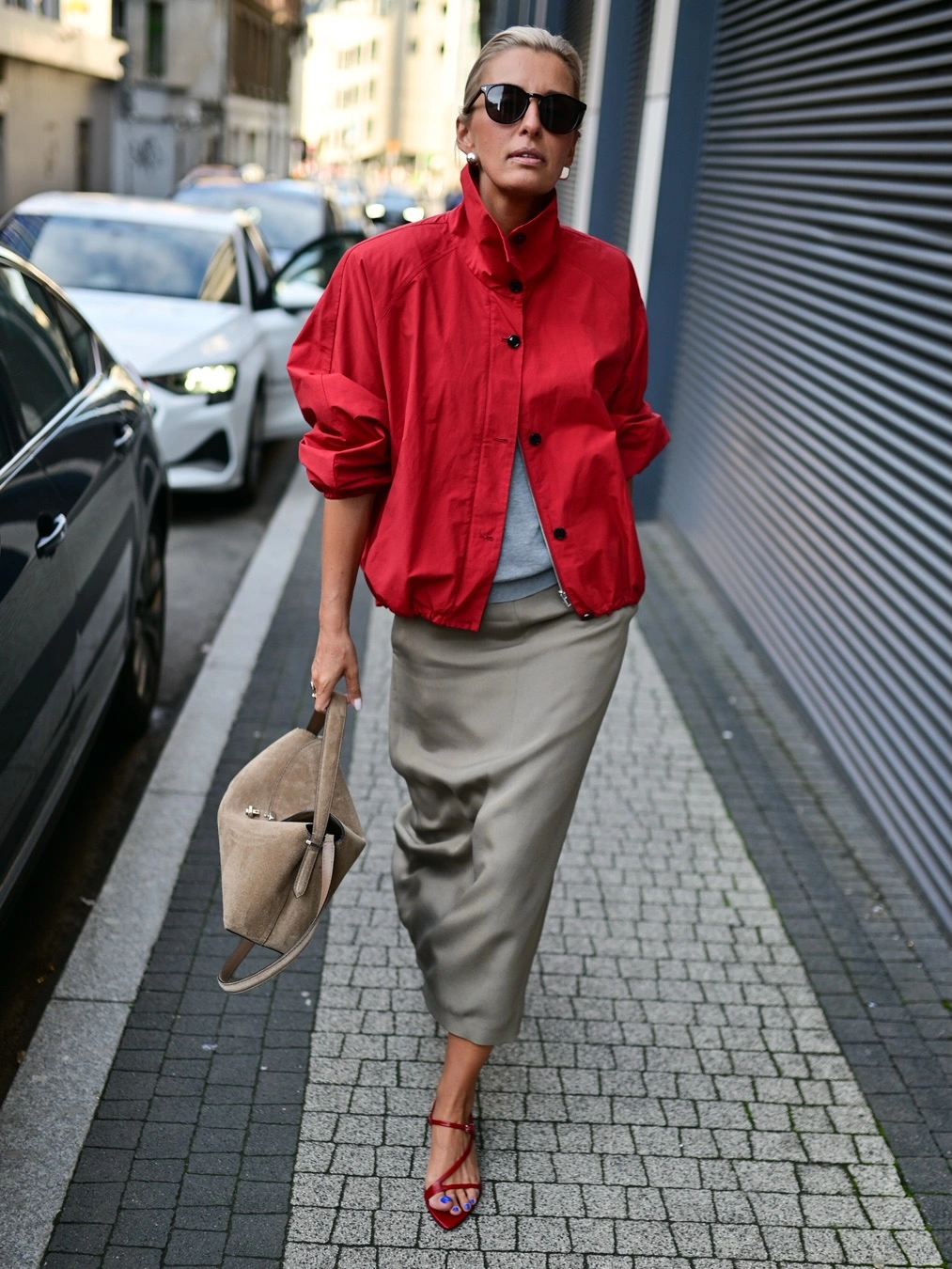 elegant and trendy outfits for women over 30 2027 Red Jacket Styling With a Polished Twist