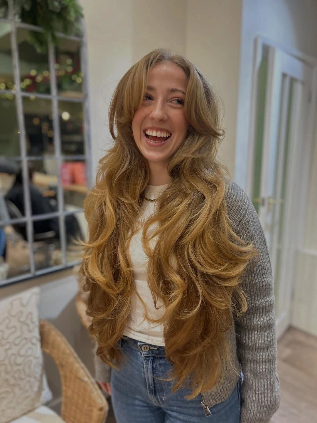 flattering november haircut ideas 2026 Long Golden Butterfly Layers With Maximum Movement
