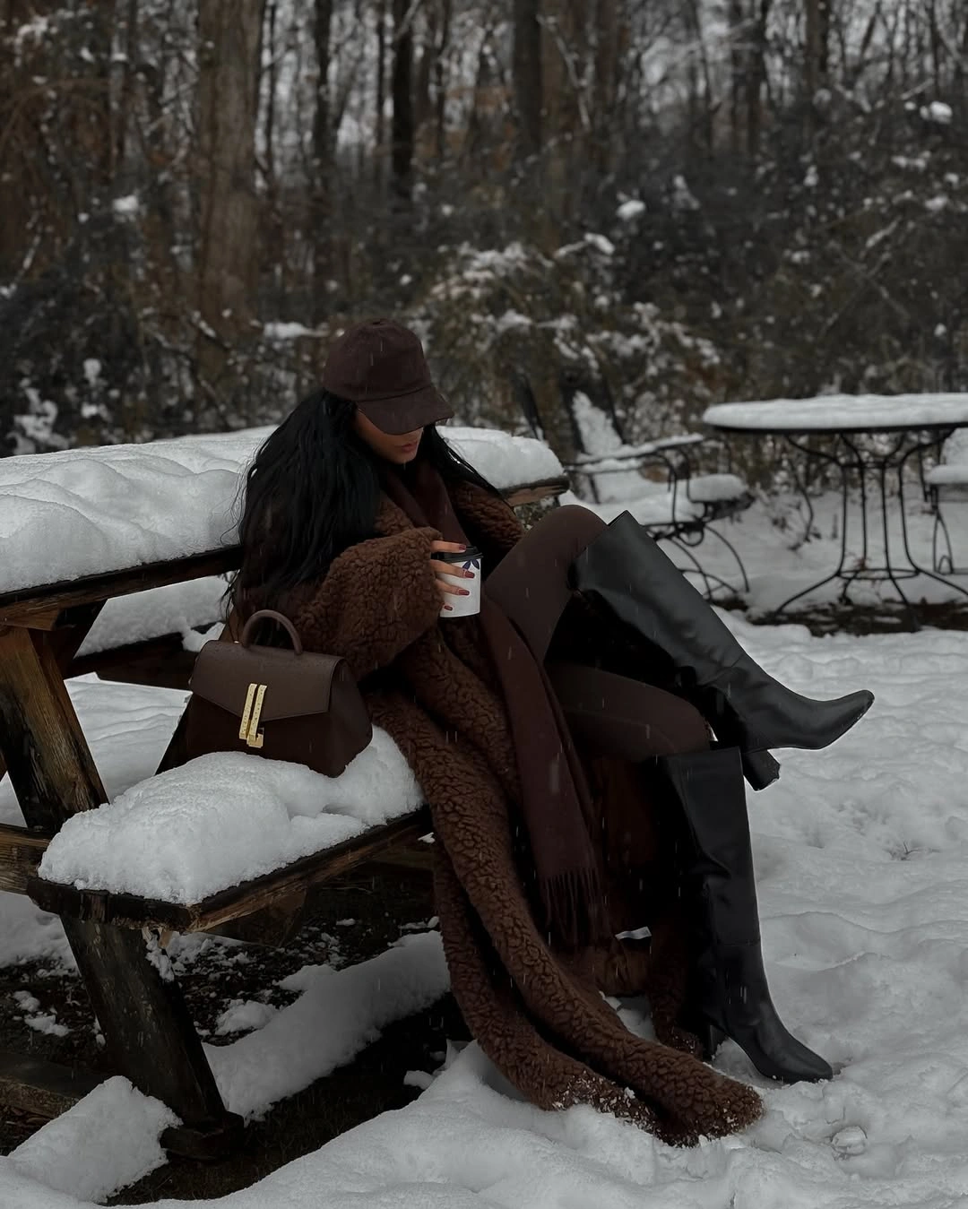 modern winter fashion for women 2026 2027 Chocolate Monochrome for a Quiet Luxury Mood