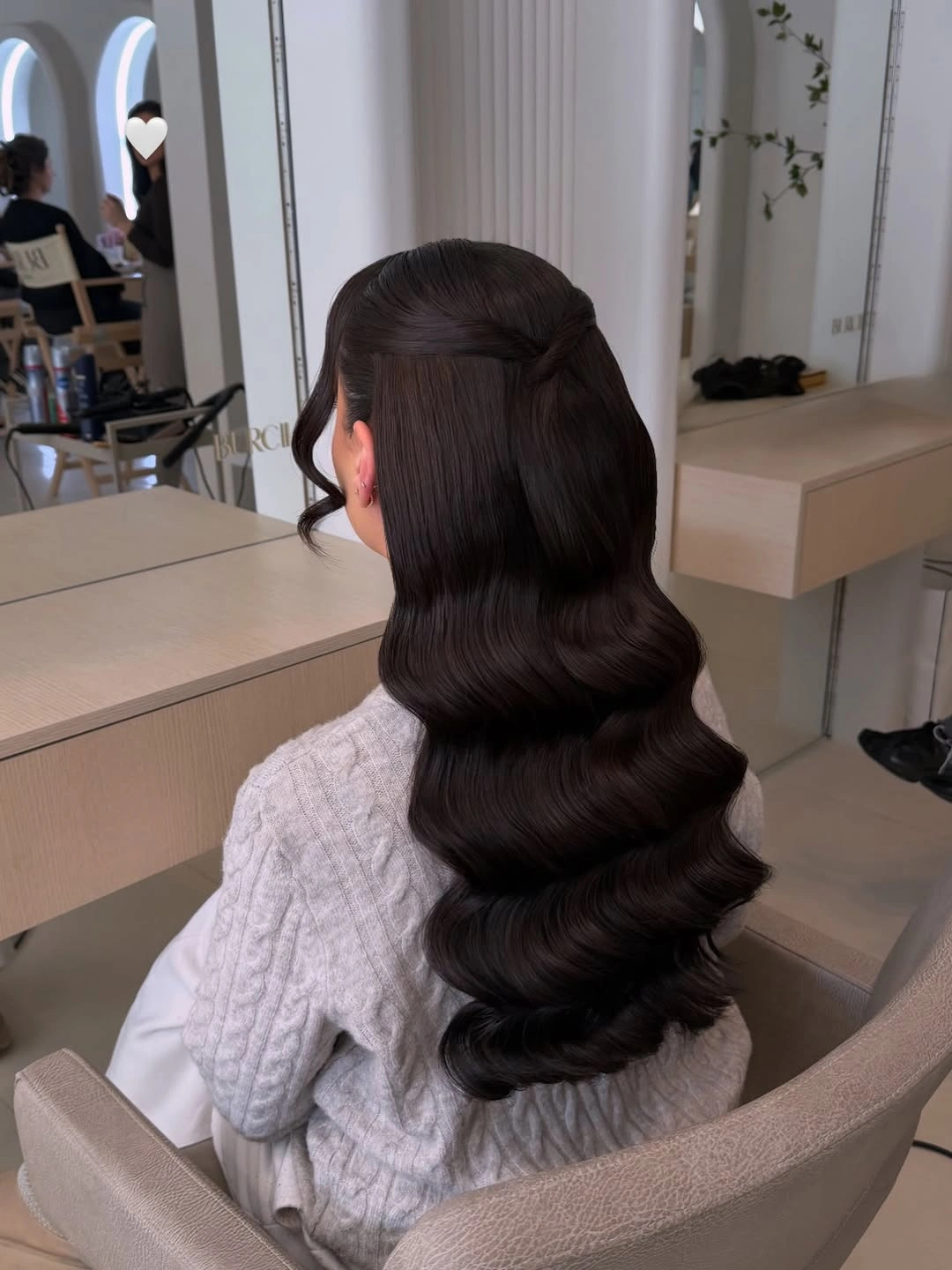 pretty deep waves hair Elegant Half Up Deep Waves