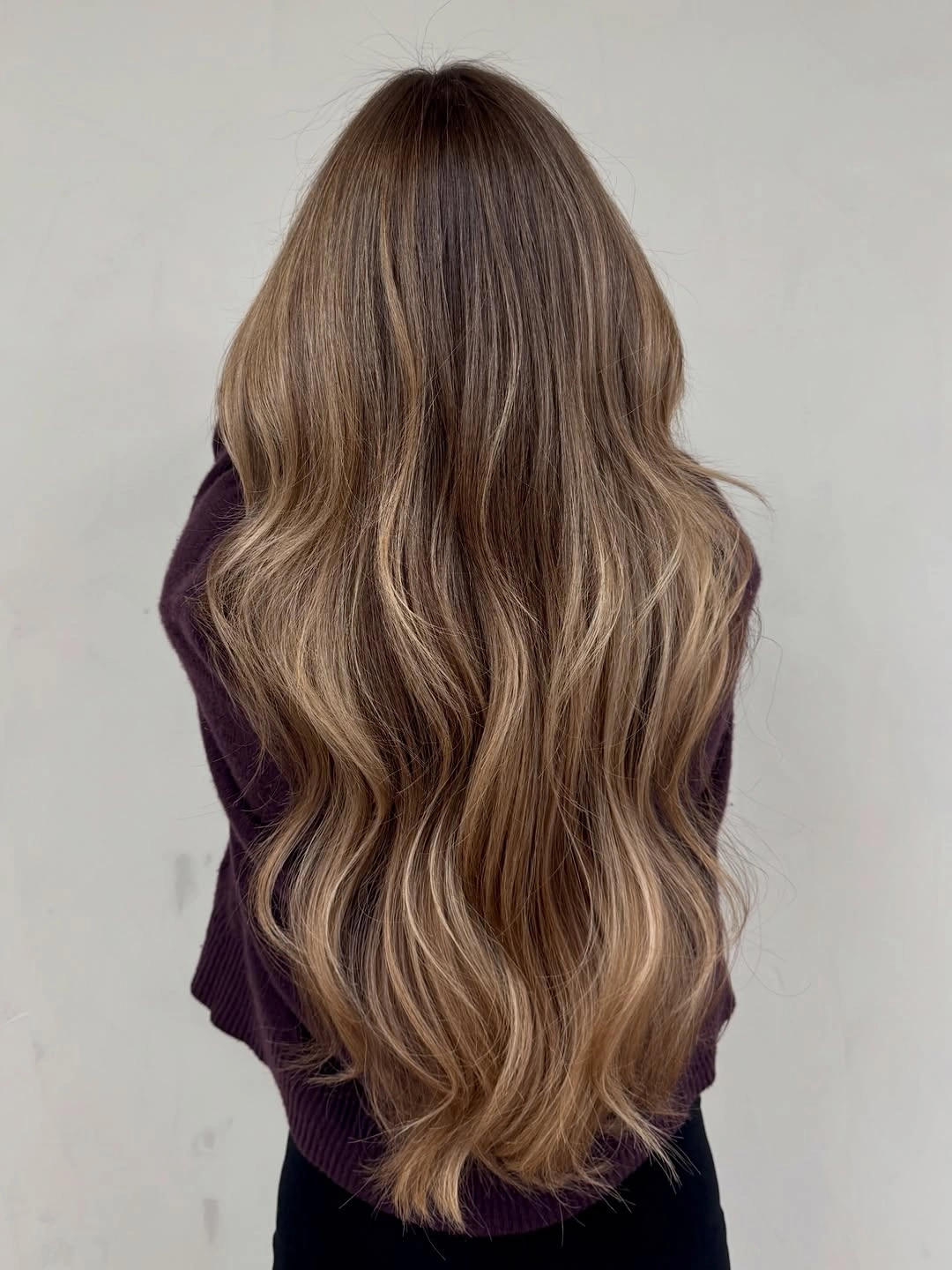 rich and cozy winter hair color ideas for brunettes Cool Cocoa Brunette With Feathered Waves