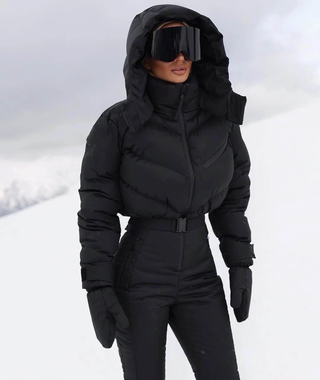 stylish & trendy puffer jackets 2027 Black Puffer With a Technical Edge