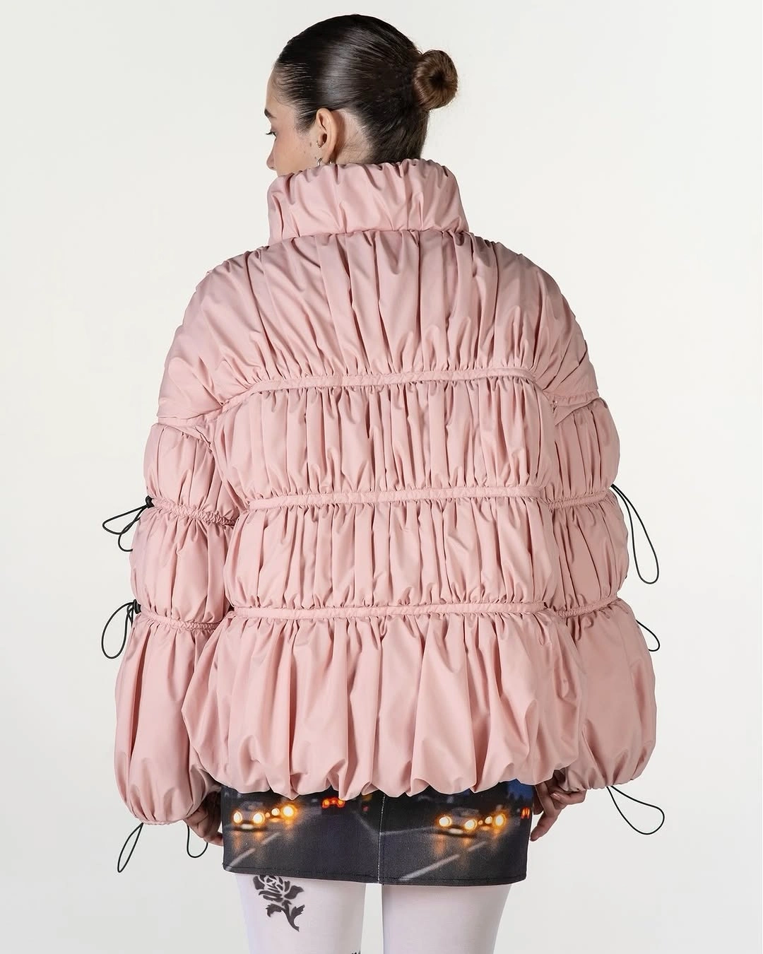 stylish & trendy puffer jackets 2027 Pink Puffer With Playful Sculptural Volume