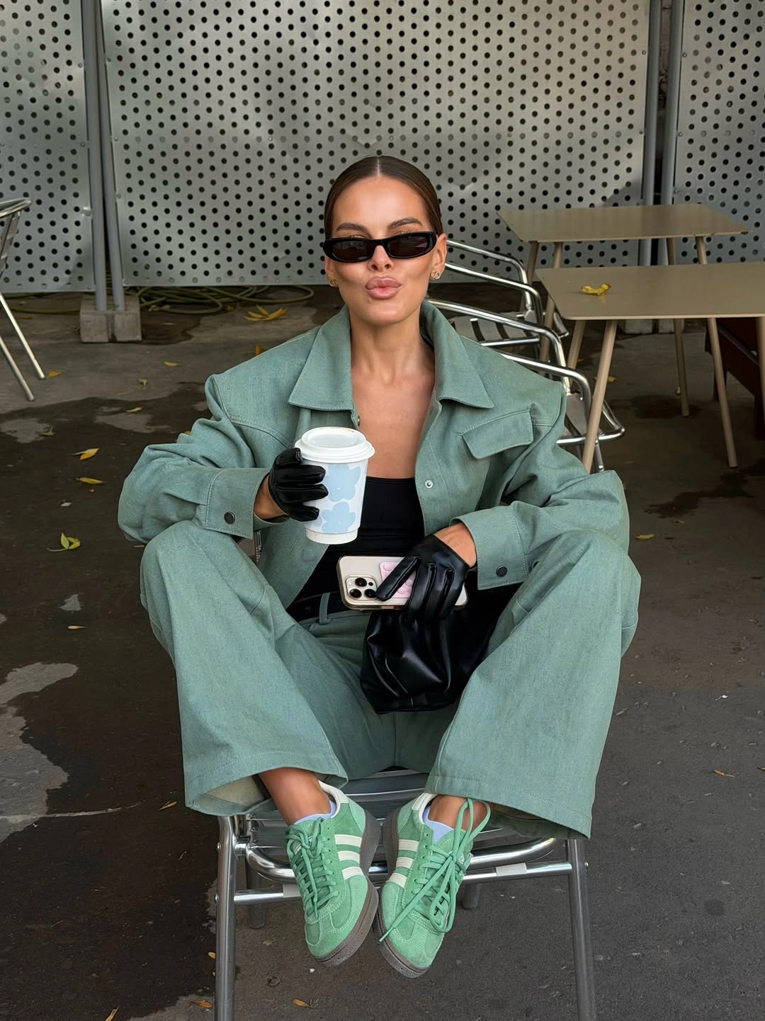 trendy november fashion trends 2026 - Soft Utility in Sage Green