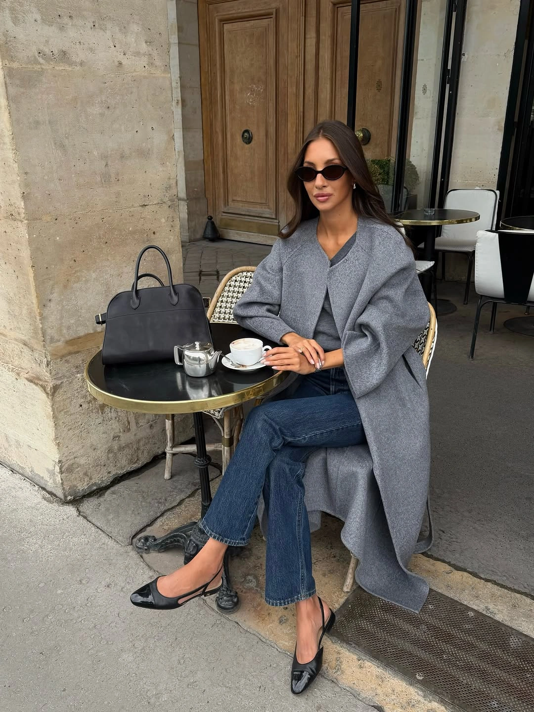 trendy november fashion trends 2026 Gray Layers Denim and Quiet Parisian Polish