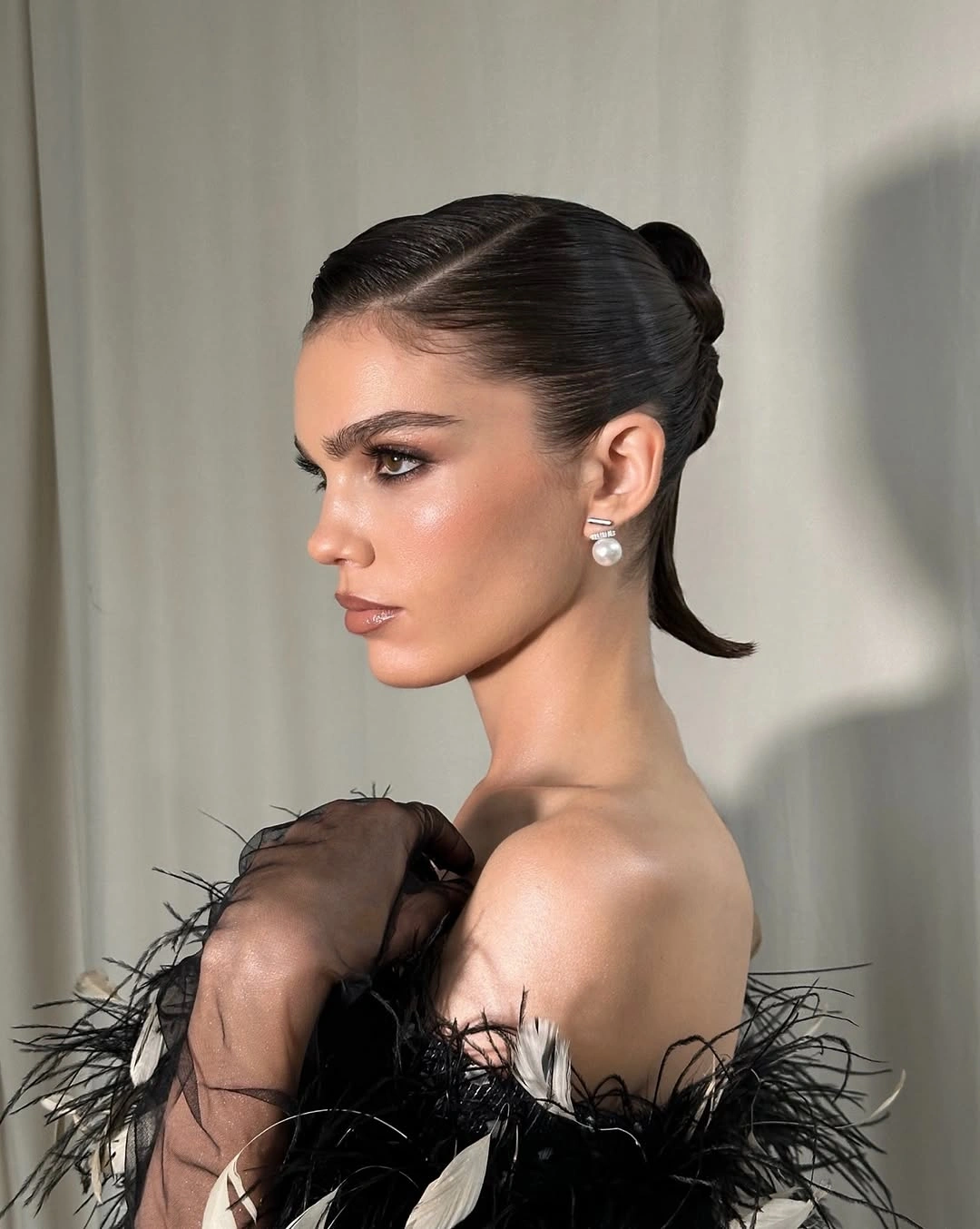 up hairstyle for every occasion Sleek Sculpted Bun With a Polished Finish