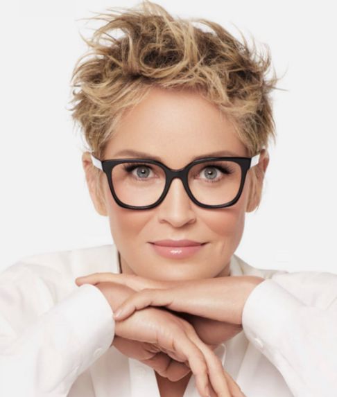 Textured Blonde Shag Around Ears — Winter Hairstyles for Women Over 50