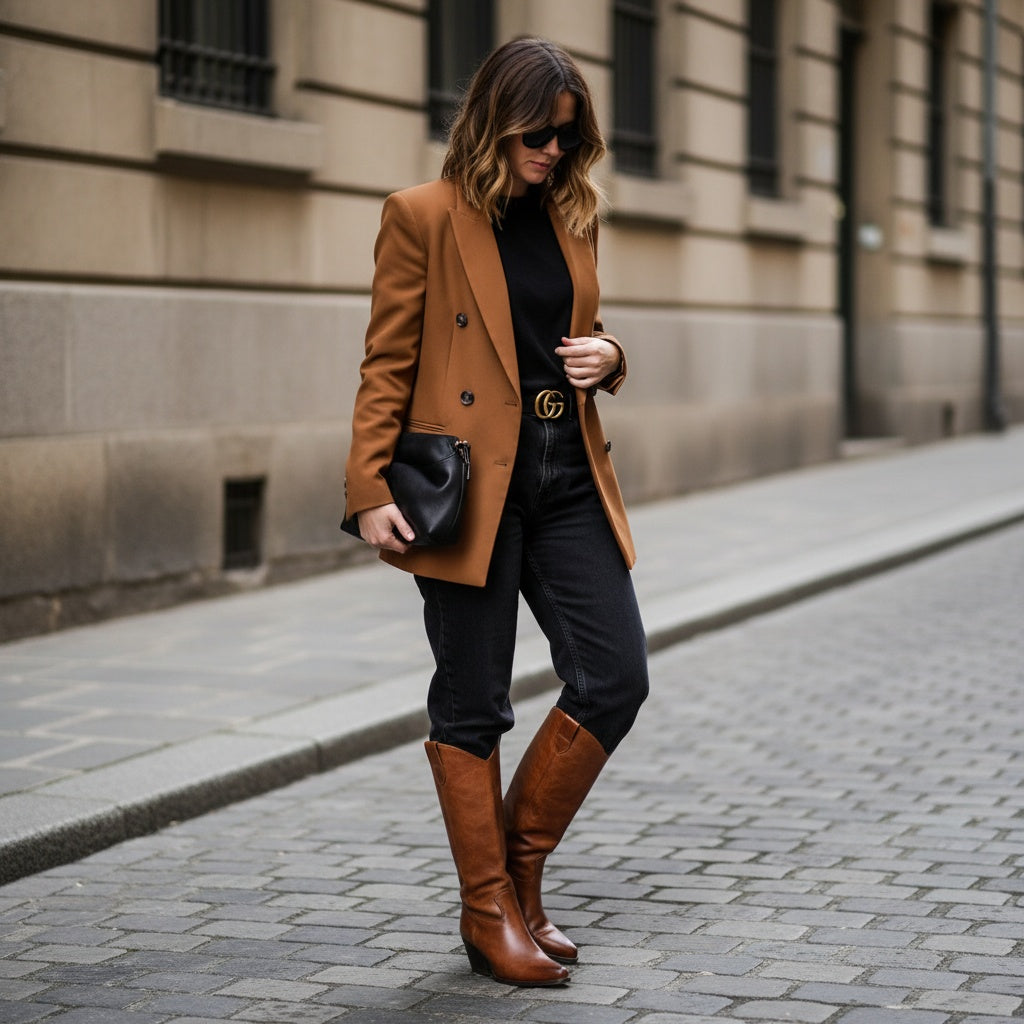Bottes marron : 5 idées de looks par saison | Kali Shoes