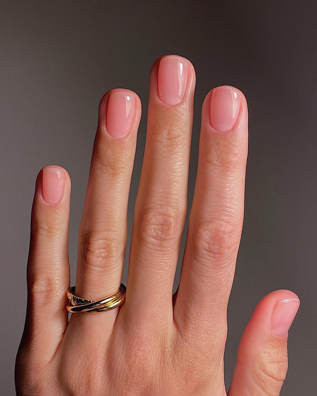 Medium Sheer Nude Pink Gloss Medium Sheer Nude Pink Gloss β Clean Girl Winter Nails