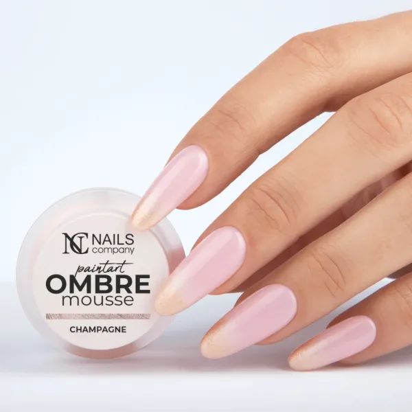 Visual Idea β The Hand Is Posed Gently Visual Idea β The Hand Is Posed Gently β Winter Champagne Nails