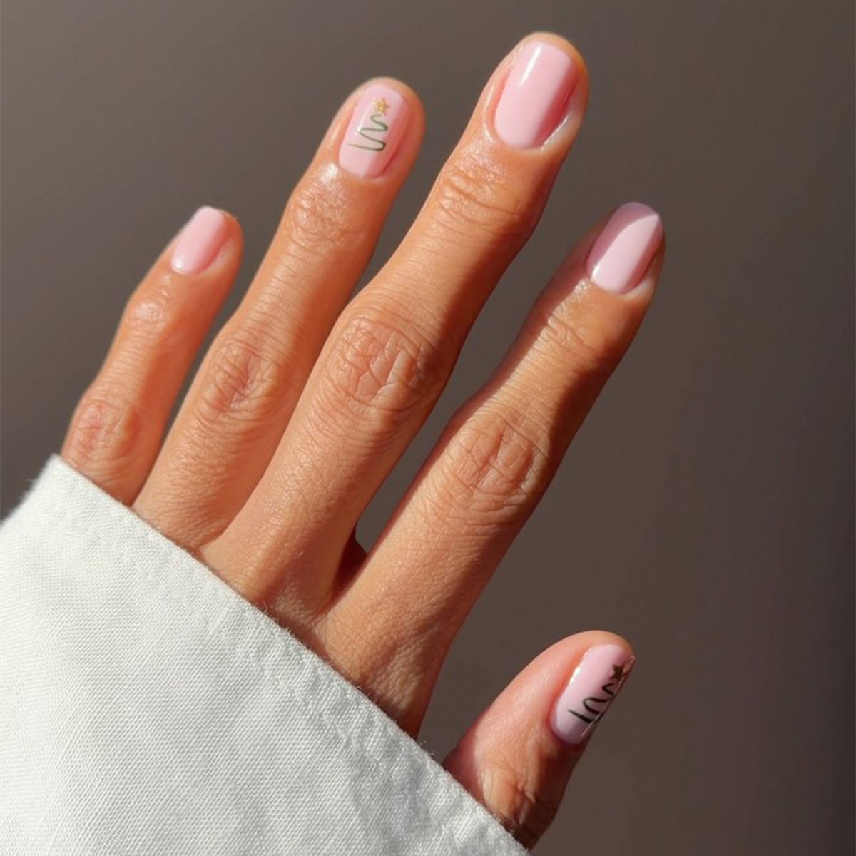 Short Square Visual Idea Short Square Visual Idea β Winter Nail Trends