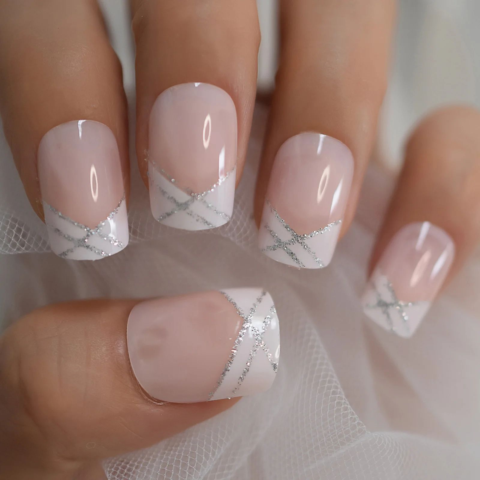 Even Application Neat Lines Visual Idea Even Application Neat Lines Visual Idea β New Years Square Nails 2027