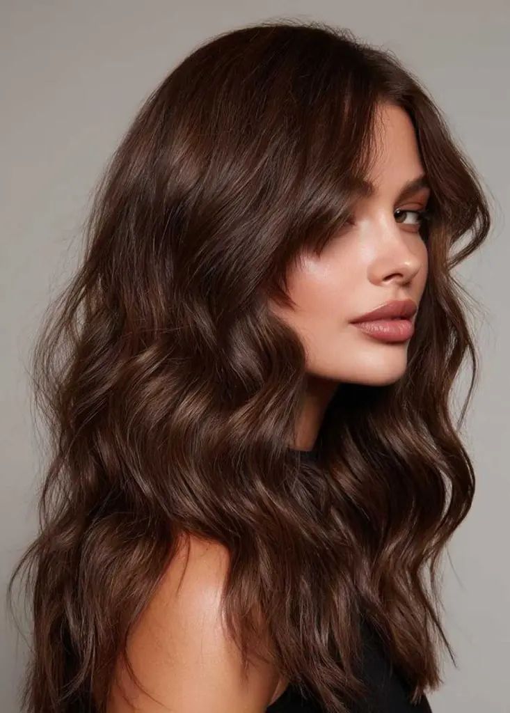Deep Brown With Subtle Auburn Undertones Visual Idea Deep Brown With Subtle Auburn Undertones Visual Idea β Winter Brown Hair Colors