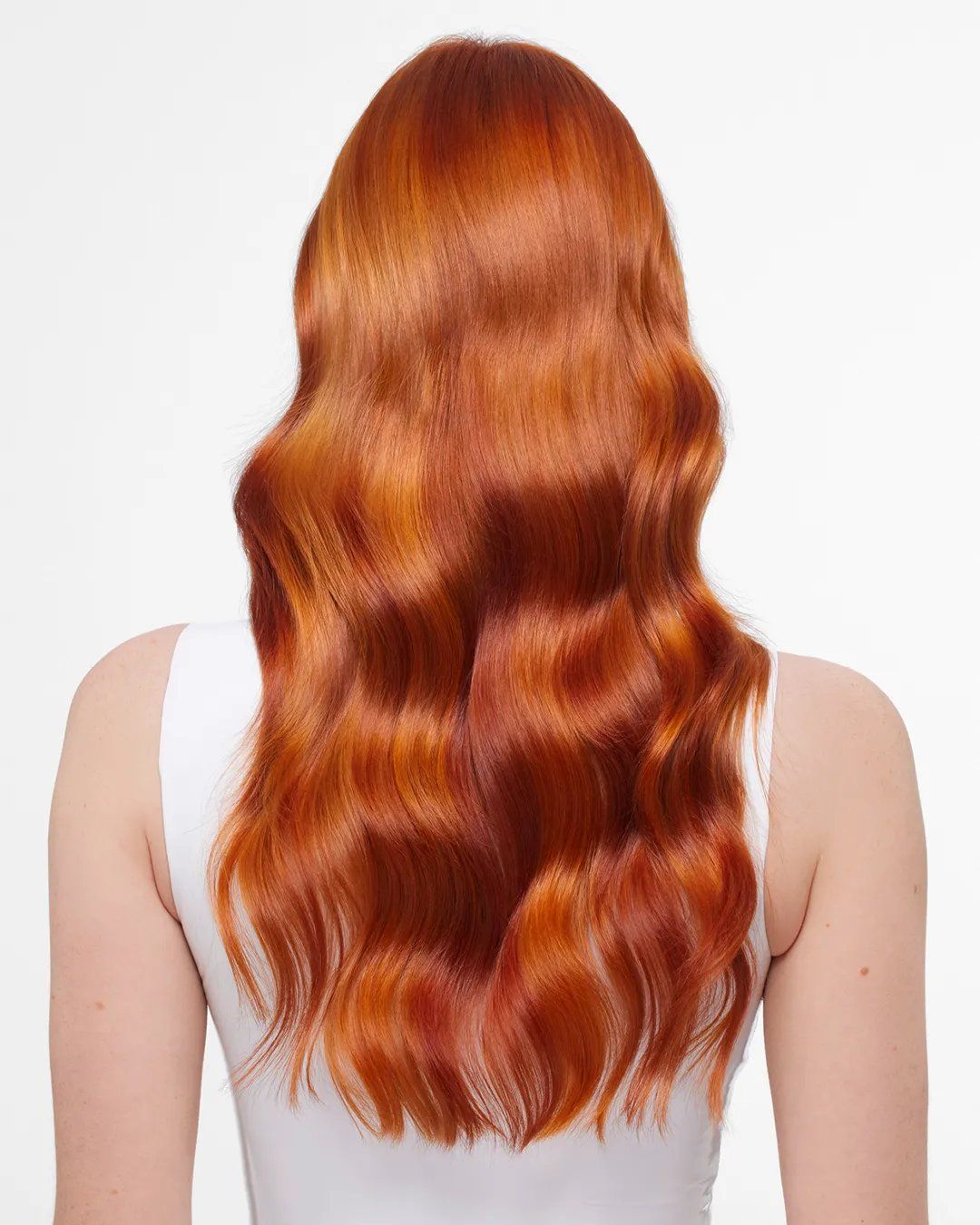 Vibrant Copper With Orange and Red — Winter Hair Colors for Redheads