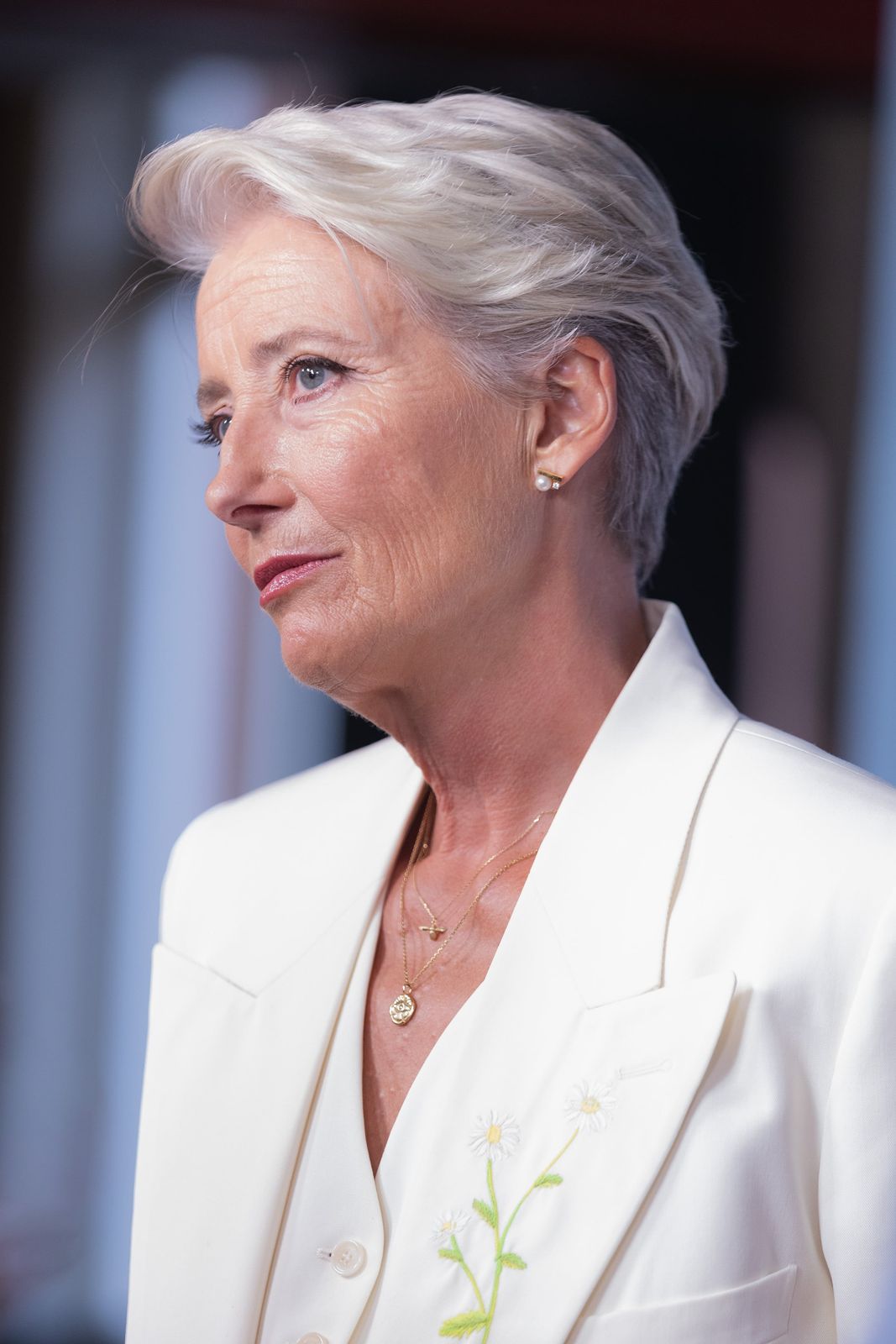 Elegant Natural Gray Pixie — Winter Hair Colors for Gray Hair