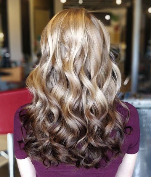 Lob Visual Idea Lob Visual Idea β Blonde to Brunette Hair