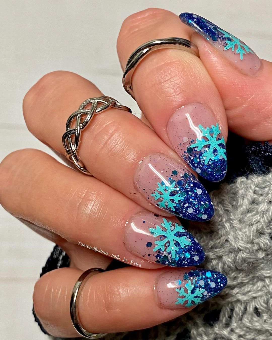 Visible Visual Idea Visible Visual Idea โ Winter Wonderland Nails