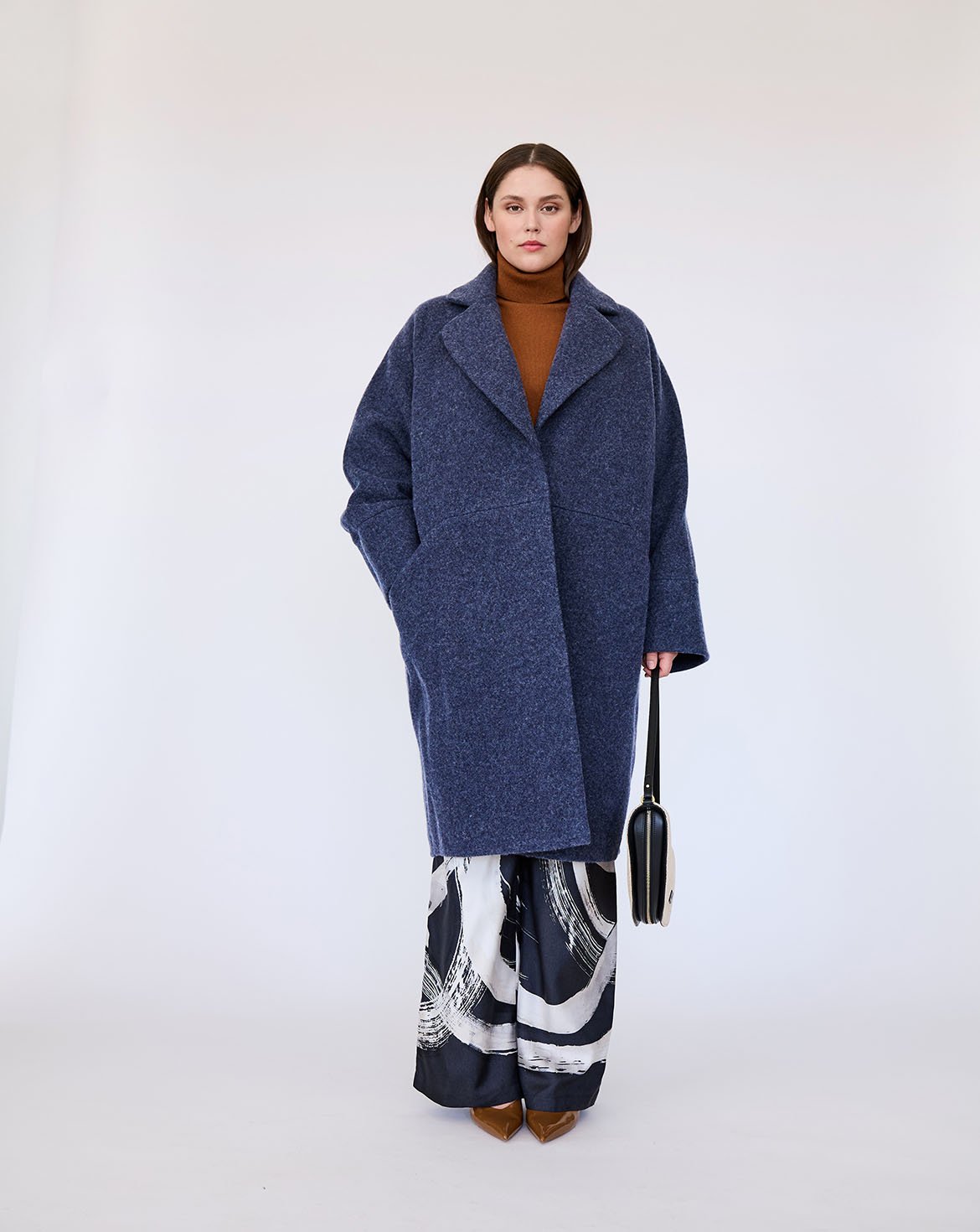 Manteau en laine n°122 | Burda Style 10/26 | Patron PDF