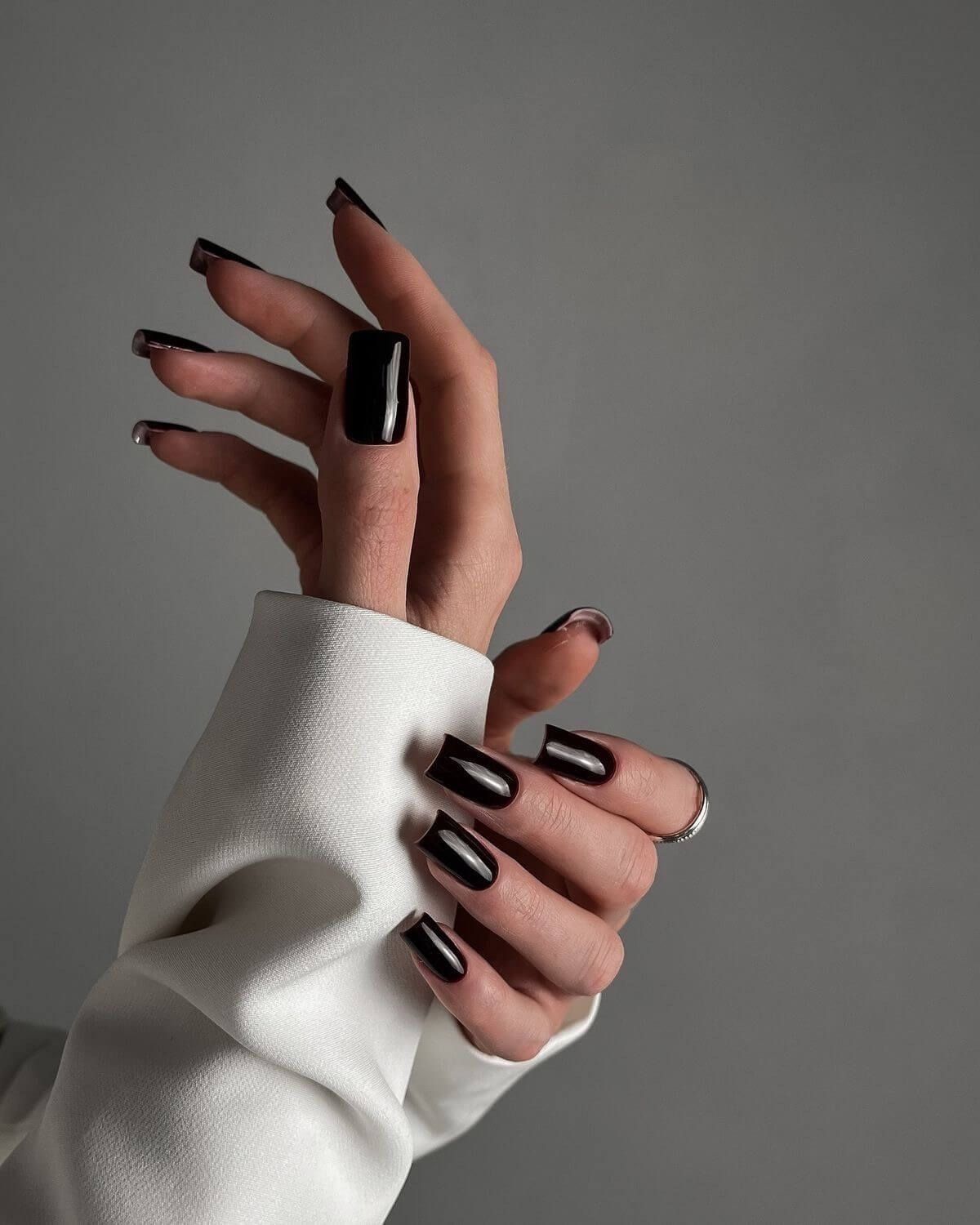 High Gloss Visual Idea High Gloss Visual Idea โ Fall to Winter Nails