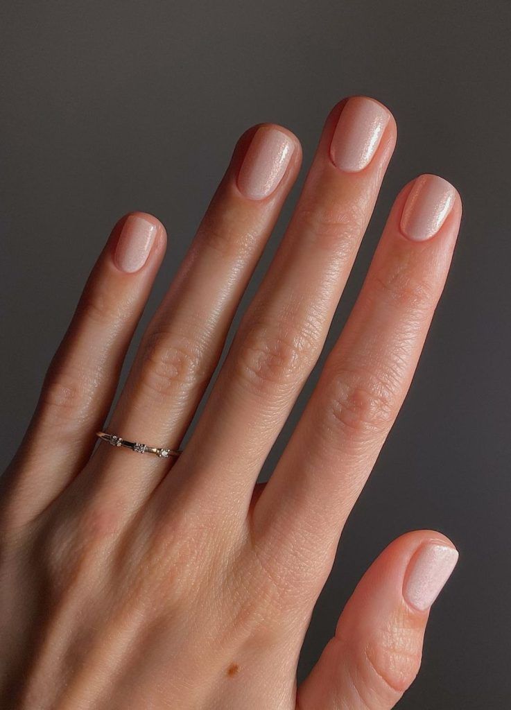 Short Oval Visual Idea Short Oval Visual Idea β Baddie Winter Nails