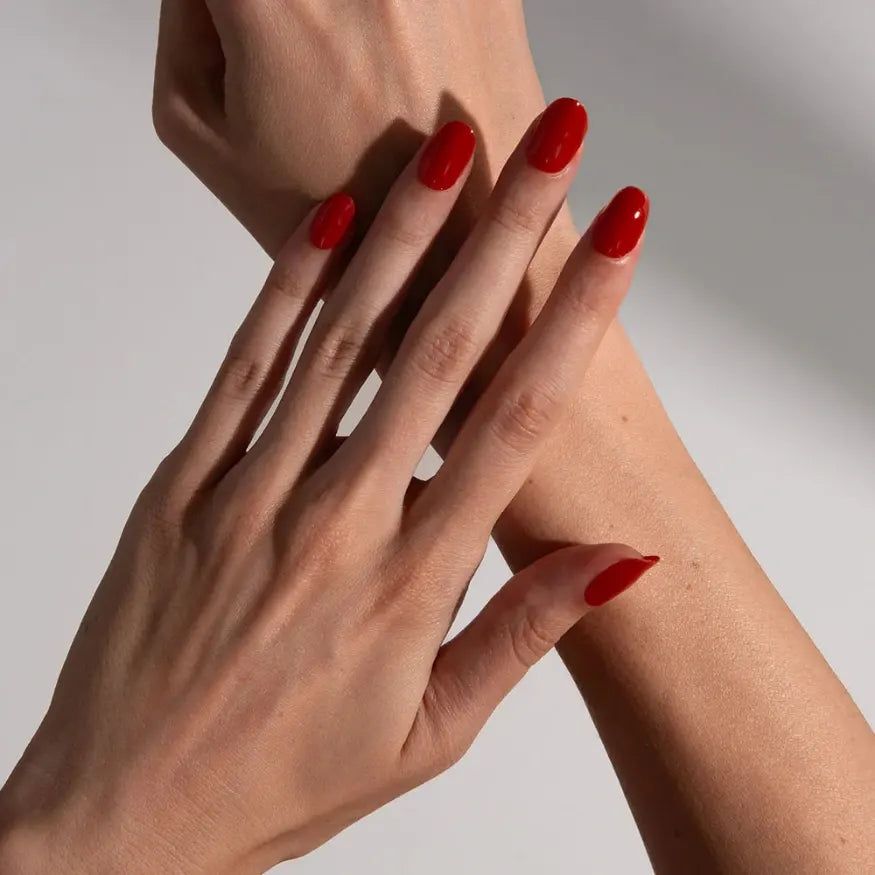 Glossy Visual Idea Glossy Visual Idea β Cherry Red Nails