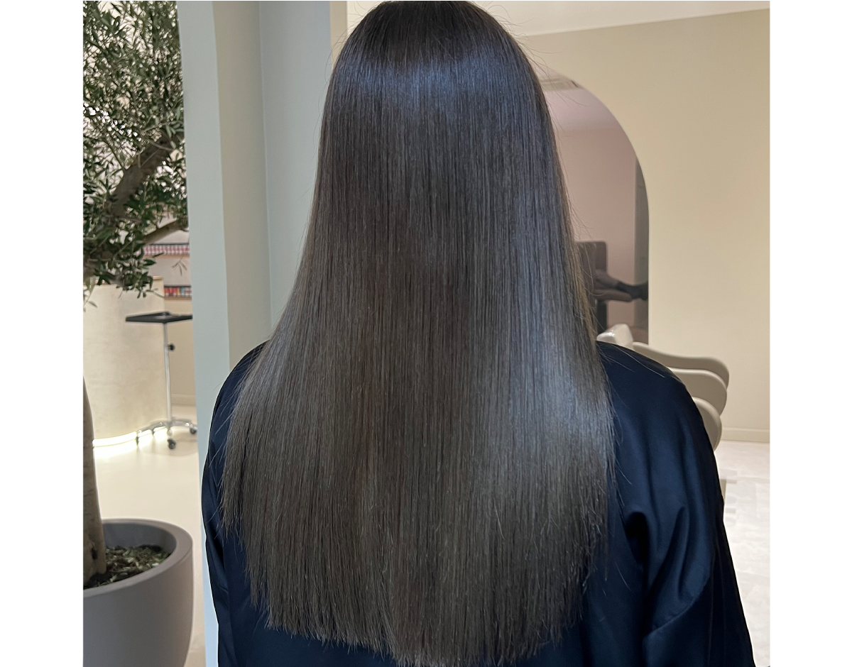 Uniform Ash Brown Straight Cut — Ash Brown Hair