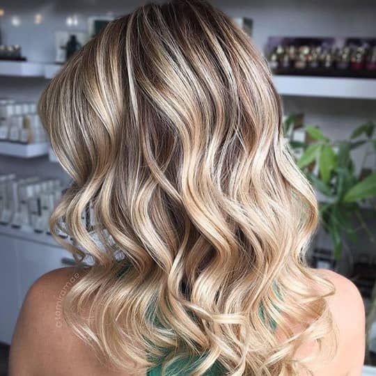 Blonde With Visible Darker Lowlights — Lowlights for Blonde Hair