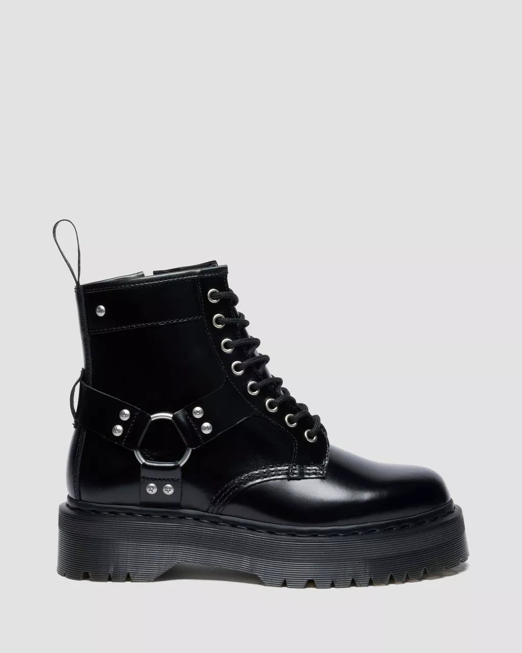 Statement Footwear: Harness Detail Black Patent Platform Combat Boots Statement Footwear: Harness Detail Black Patent Platform Combat Boots β Combat Boots Outfits