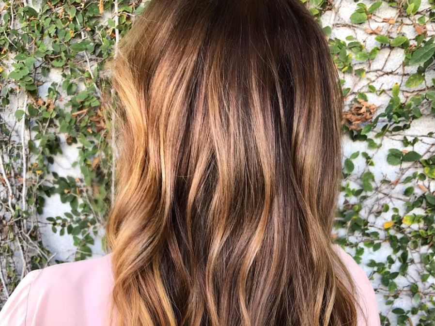 Deep Burgundy Mid-Back Length — Winter Hair Colors