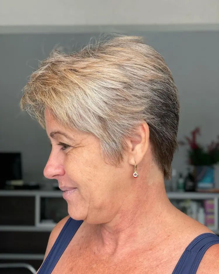 Ear Visual Idea Ear Visual Idea β Winter Hairstyles for Women Over 60