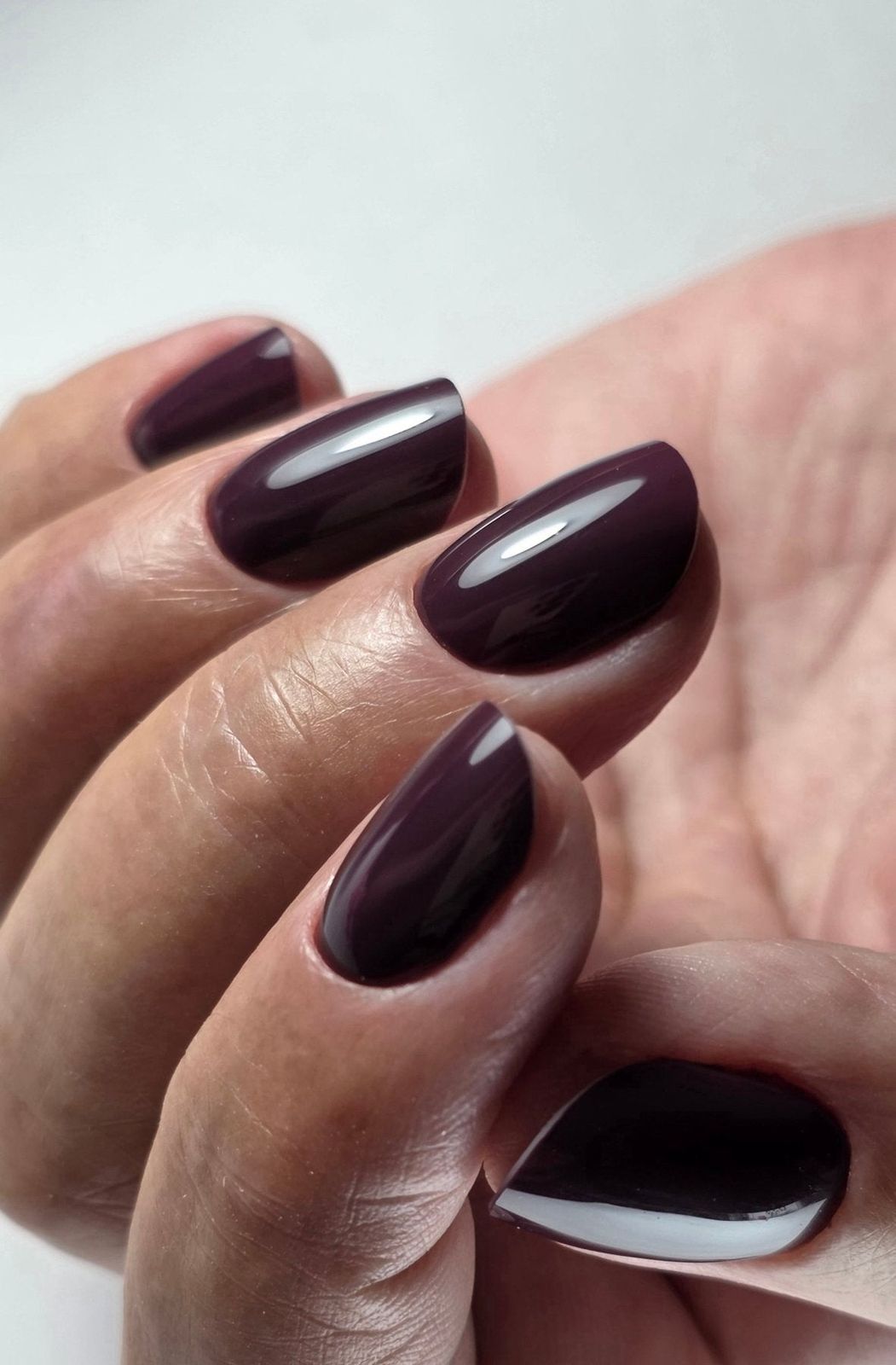 Clean Cuticle Work Even Application Visual Idea Clean Cuticle Work Even Application Visual Idea β Dark Winter Nails