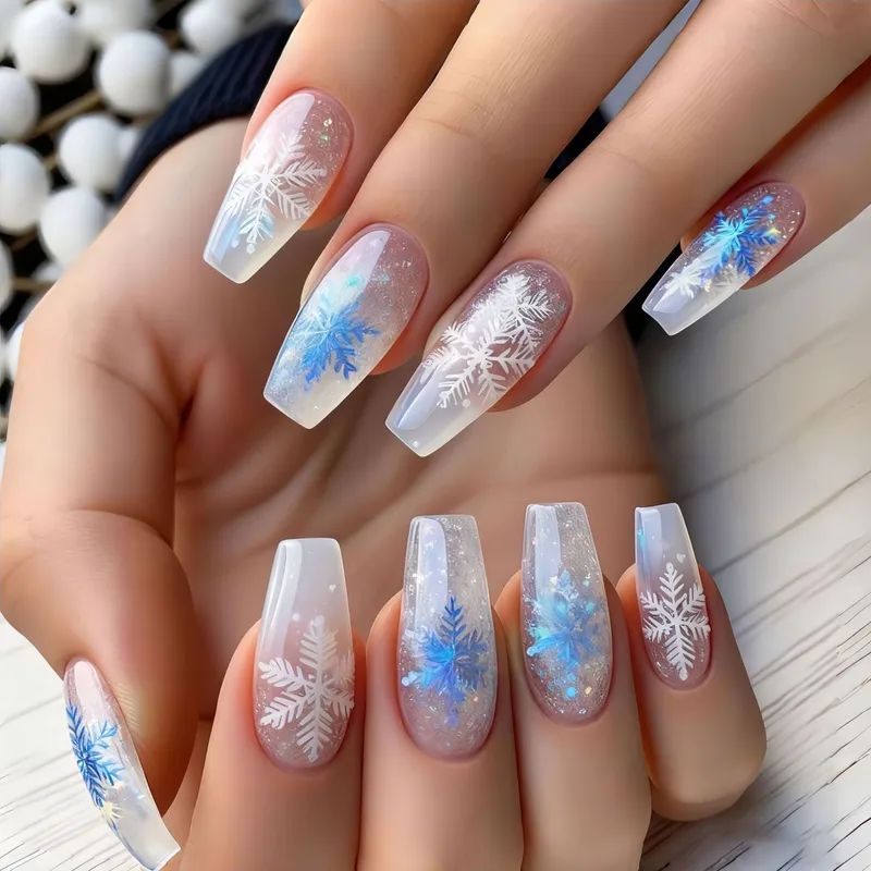 Visual Idea Visual Idea β Winter Acrylic Nails