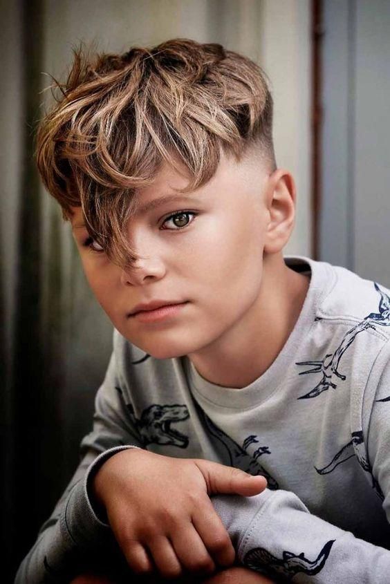 Undercut With Textured Top and Highlights Undercut With Textured Top and Highlights β Winter Haircuts for Boys