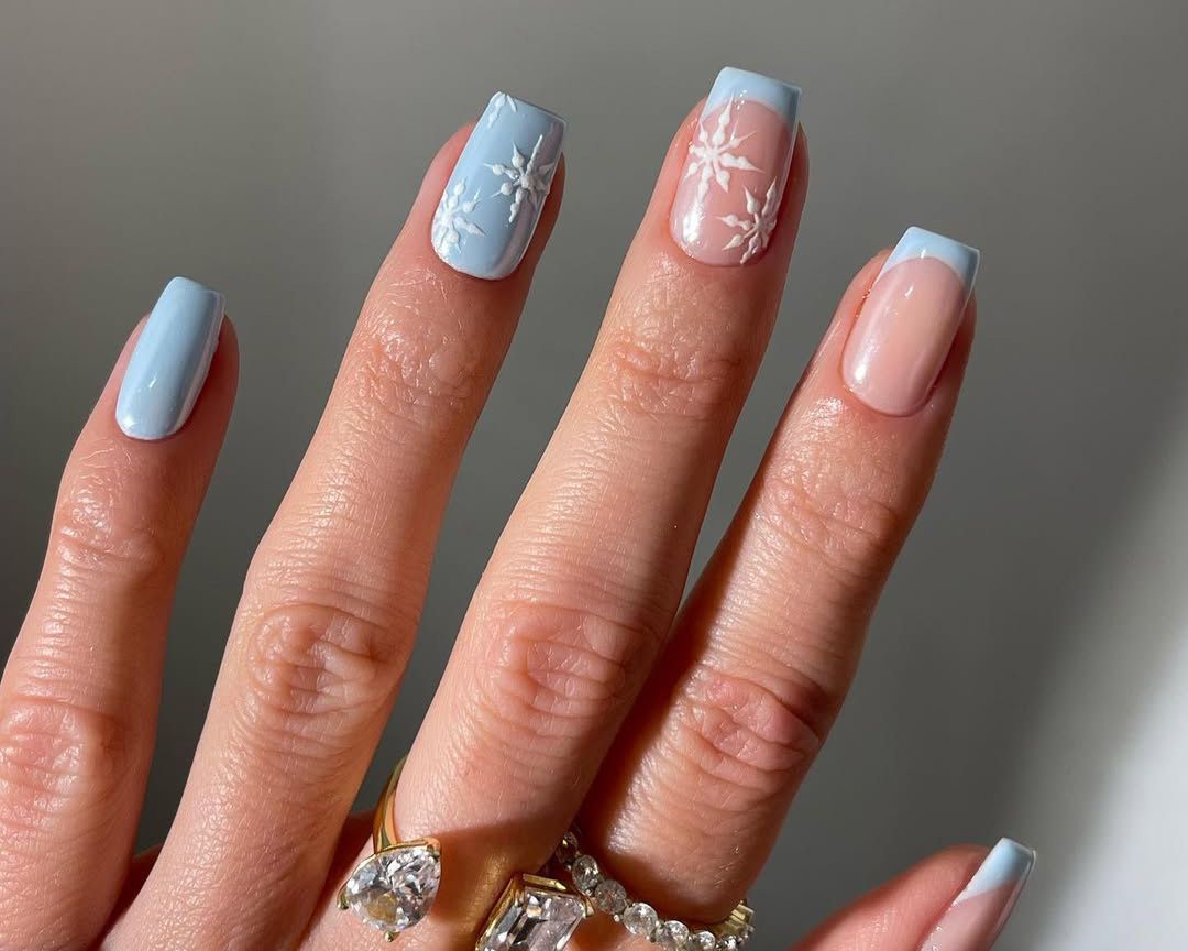 Glossy Visual Idea Glossy Visual Idea β Winter Nail Trends