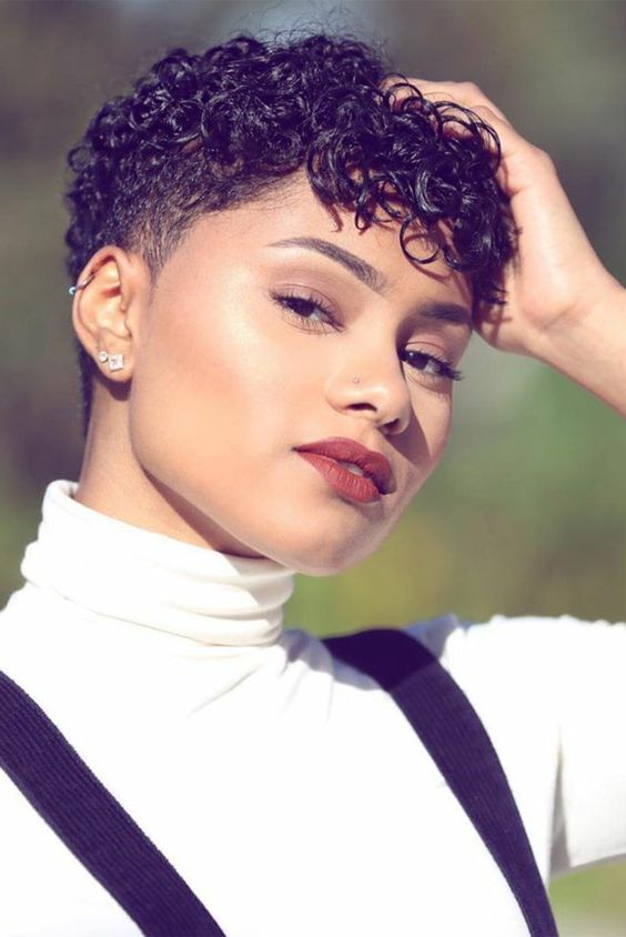 Black Visual Idea — Winter Hairstyles for Black Women