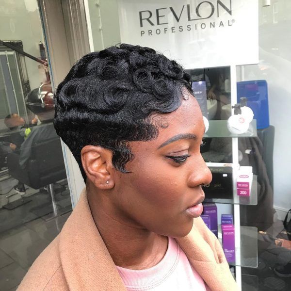 Short Bob Visual Idea — Winter Haircuts for Black Women