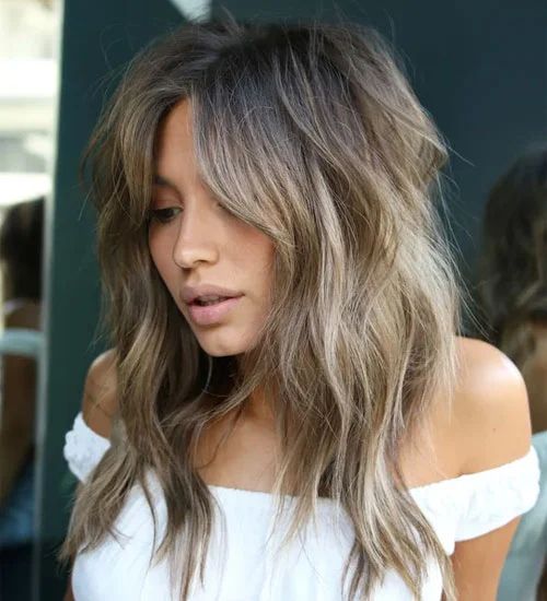 Dark Brown With Lighter Brown Highlights Visual Idea Dark Brown With Lighter Brown Highlights Visual Idea β Winter Shag Haircuts